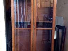 Freecycle Antique glazed display cabinet