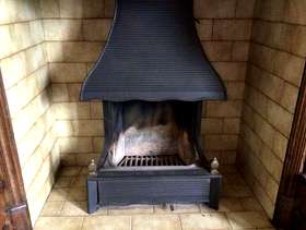 Freecycle Arrow wood and solid fuel fire