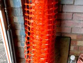 Freecycle Plastic temporary fencing