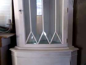 Freecycle Glass cabinet