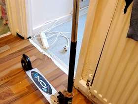 Freecycle Zinc Foldable 2 Wheel Scooter