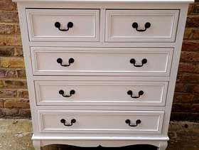 Freecycle White chest of drawers