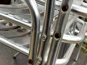 Freecycle Aluminium garden chairs