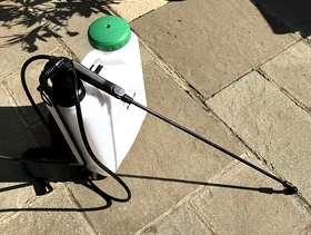 Freecycle Hand pumped spray gun for spraying weeds etc