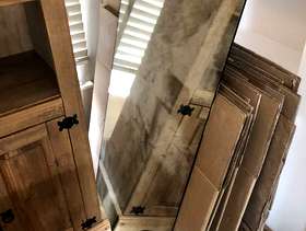 Freecycle Large unframed mirror