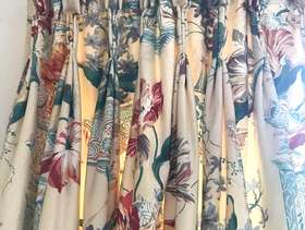 Freecycle Pair Curtains 57" wide x 70" drop, pinch pleat VGC ...