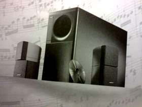 Freecycle Bose Acoustimass 5 series speaker system.