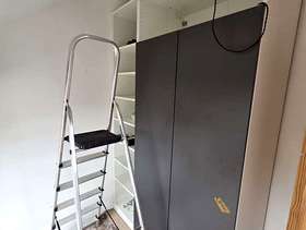 Freecycle Bedroom IKEA wardrobe and shelf unit