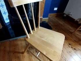 Freecycle Ikea Kitchen, dining table & 4 chairs