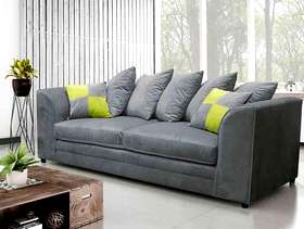 Freecycle 3 Seat Sofa Grey - bargain (£150) must go!