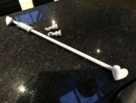 Freecycle Curtain pole for child’s room