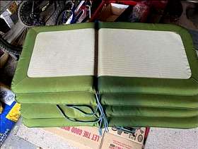 Freecycle Garden chair cushion’s