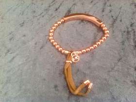 Freecycle Mk Bracelet rose gold £10