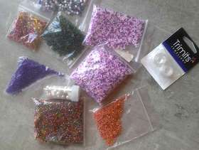 Freecycle Assorted seed beads
