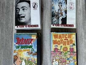 Freecycle 4 x VHS cassette tapes