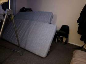 Freecycle I single bed and mattress IKEA and 1 double same ...