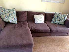 Freecycle Three seater sofa with chaisse long