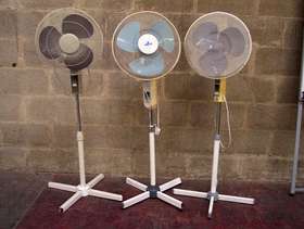 Freecycle Oscillating fans x2