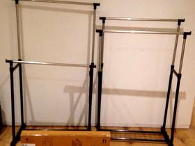 Freecycle 3 clothes rails