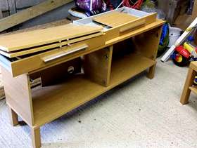 Freecycle Side board (tv unit) & coffee table