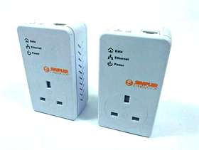 Freecycle BT SIMPLER HP200PT64BT2 DIGITAL HOMEPLUG POWERLINE ETHERNET ADAPTER KIT -2 ...