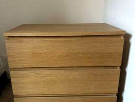 Freecycle IKEA Malm Chest of 3 Drawers