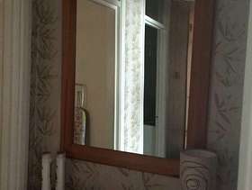 Freecycle Pine mirror
