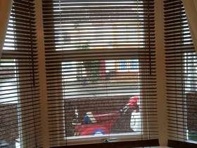 Freecycle Wooden blinds