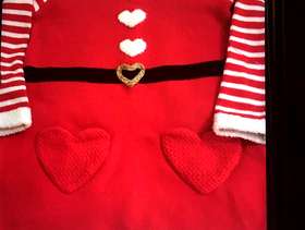 Freecycle Girls xmas jumper dress age 3-4 years
