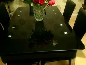 Freecycle 6-seater dining table and chairs