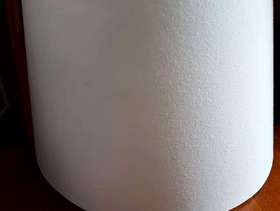 Freecycle Cream / beige large lampshade.