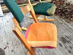 Freecycle 2 x Variet Pendulum rocking chairs.