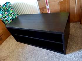 Freecycle Black TV stand