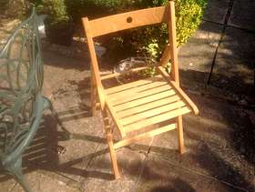 Freecycle Single Wooden Chair