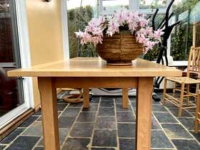 Freecycle Large wooden dining table