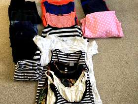 Freecycle Capsule maternity wardrobe size 8