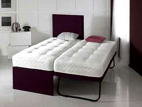 Freecycle Twin guest bed with mattresses