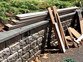 Freecycle Tongue and groove paneling