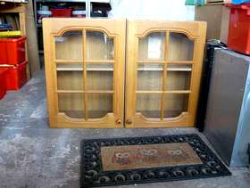Freecycle Display cupboards