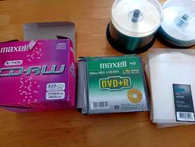 Freecycle Blank re-writable CDs and DVDs
