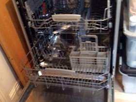 Freecycle Integrated Hotpoint dishwasher