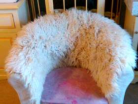 Freecycle Up cycled. club chair