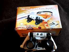 Freecycle FREE YOUR HANDS! LED Clock Repair Magnifying Glasses
