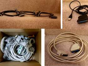 Freecycle Computer and printer leads