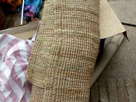 Freecycle Huge rattan rug