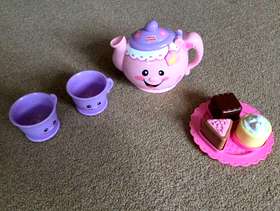 Freecycle Fisher-Price Laugh & Learn Say Please Tea Set