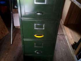 Freecycle Four-drawer filing cabinet