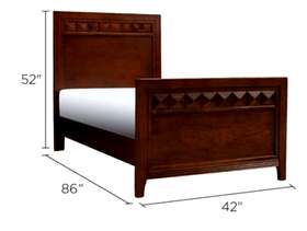 Freecycle Twin Panel Bed all included