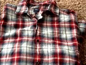 Freecycle Gap plaid shirt