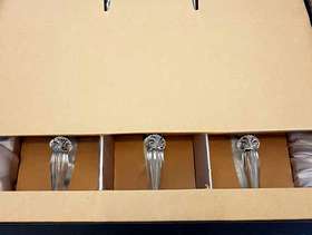 Freecycle NEW Boxed Royal Crystal Rock 6 Wine Glasses 24% Lead ...